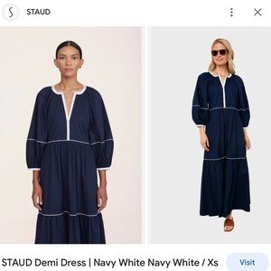 NWT STAUD DEMI DRESS